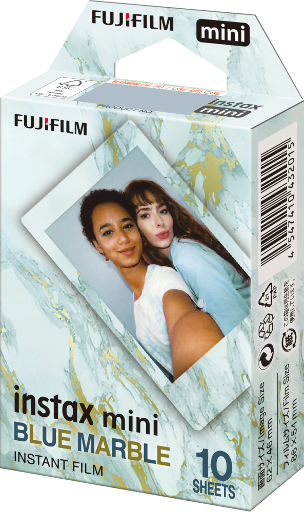 Instax Mini Film Blue Marble