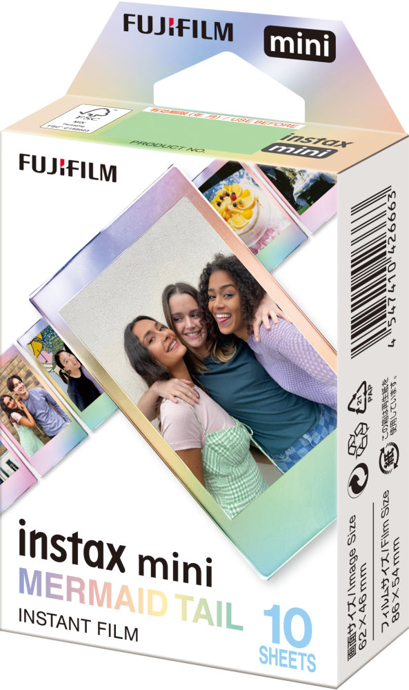 Instax Mini Film Mermeid Tail