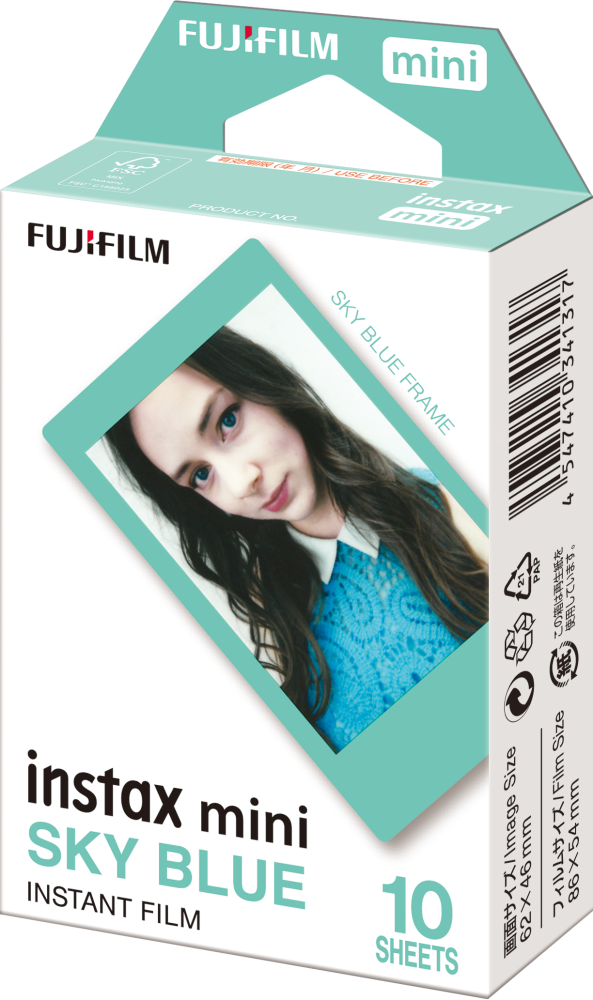 Instax Mini Film Sky Blue