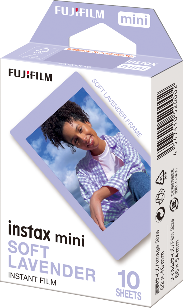 Instax Mini Film Soft Lavender