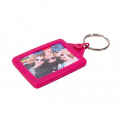 SOFT TOUCH KEYRING PINK