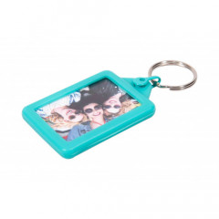 SOFT TOUCH KEYRING TURQUOISE